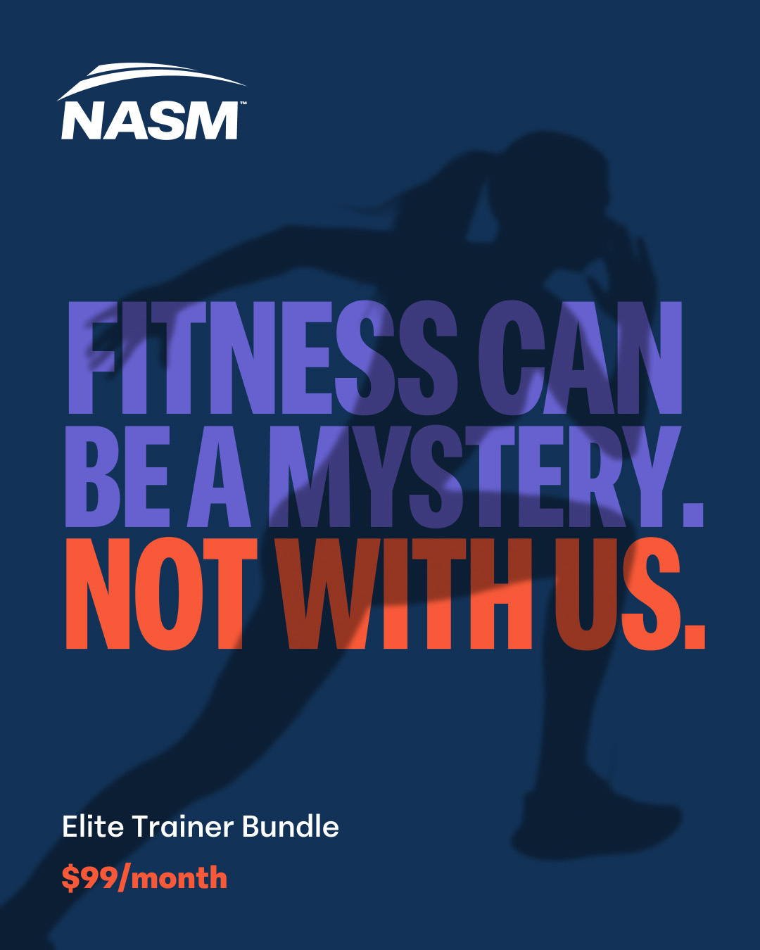 National Academy of Sports Medicine (NASM) ad on Meta