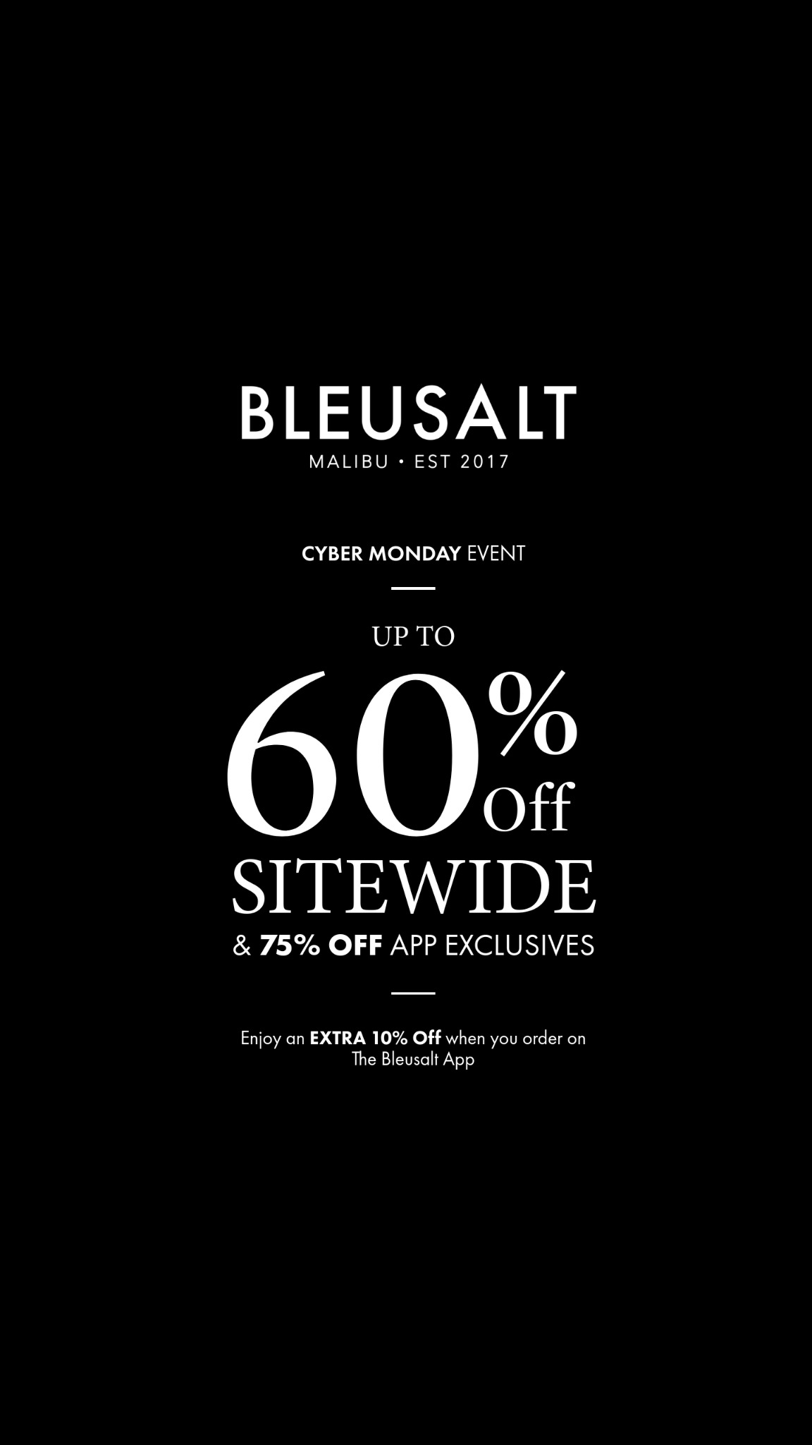 Bleusalt ad on Meta
