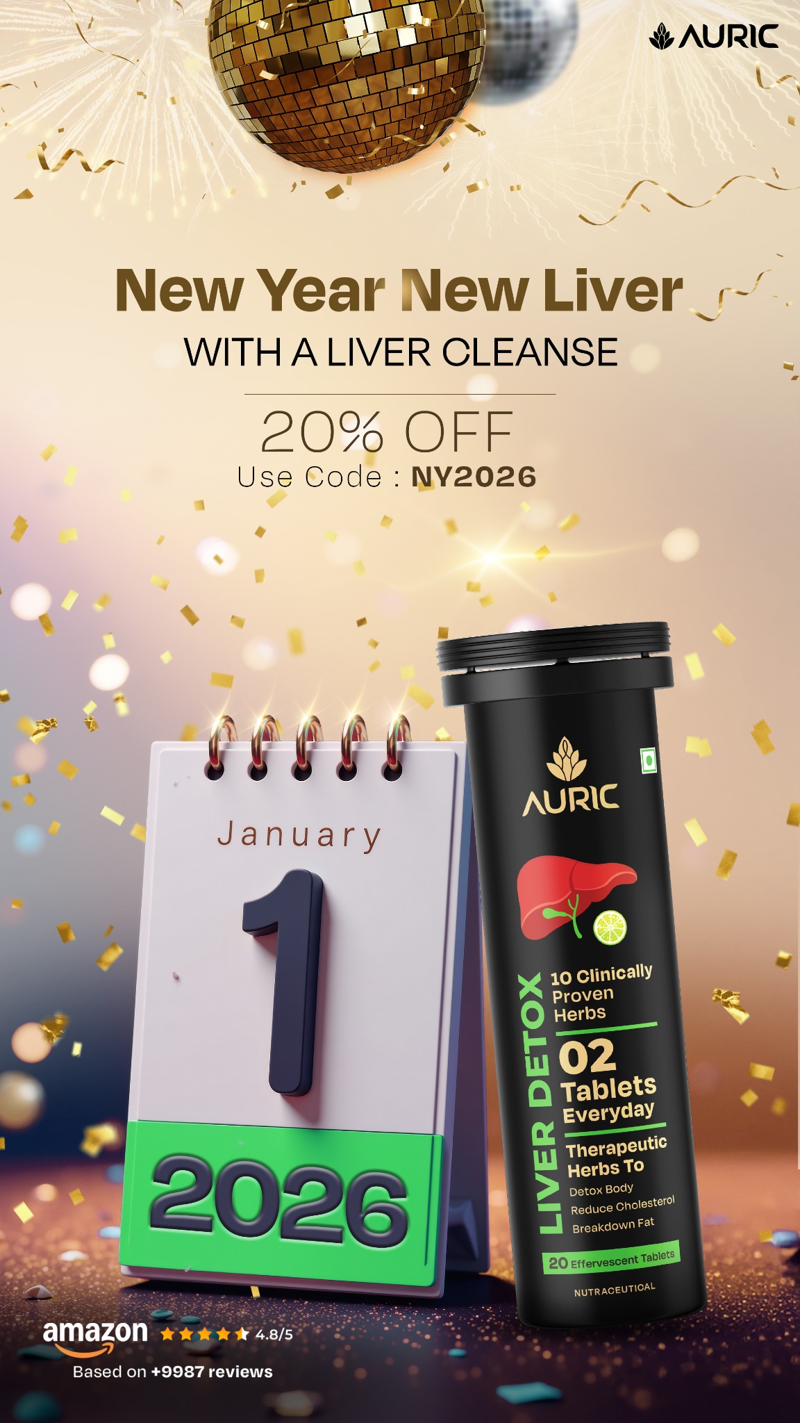 Auric ad on Meta