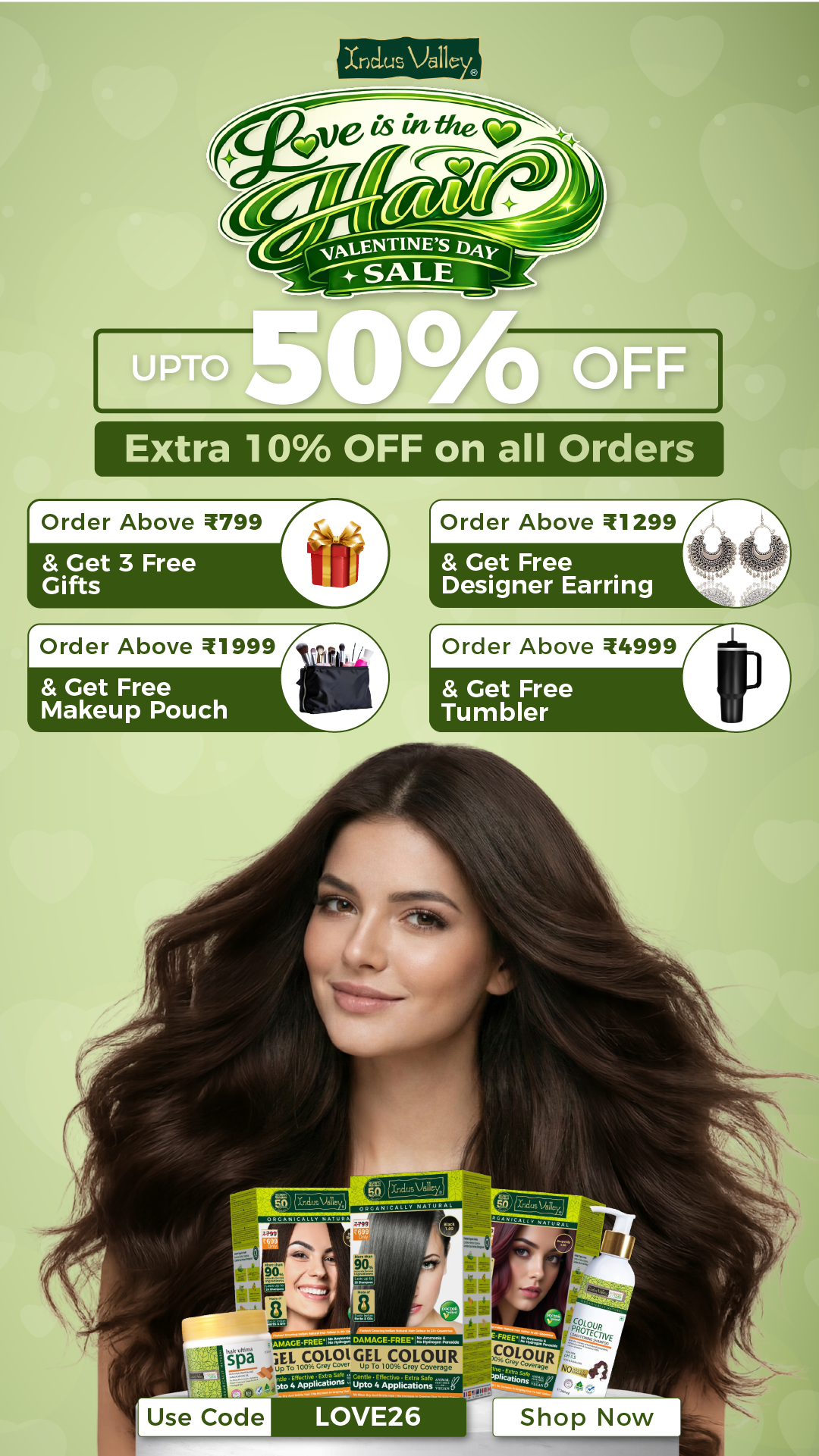 Indus Valley Organic Beauty ad on Meta