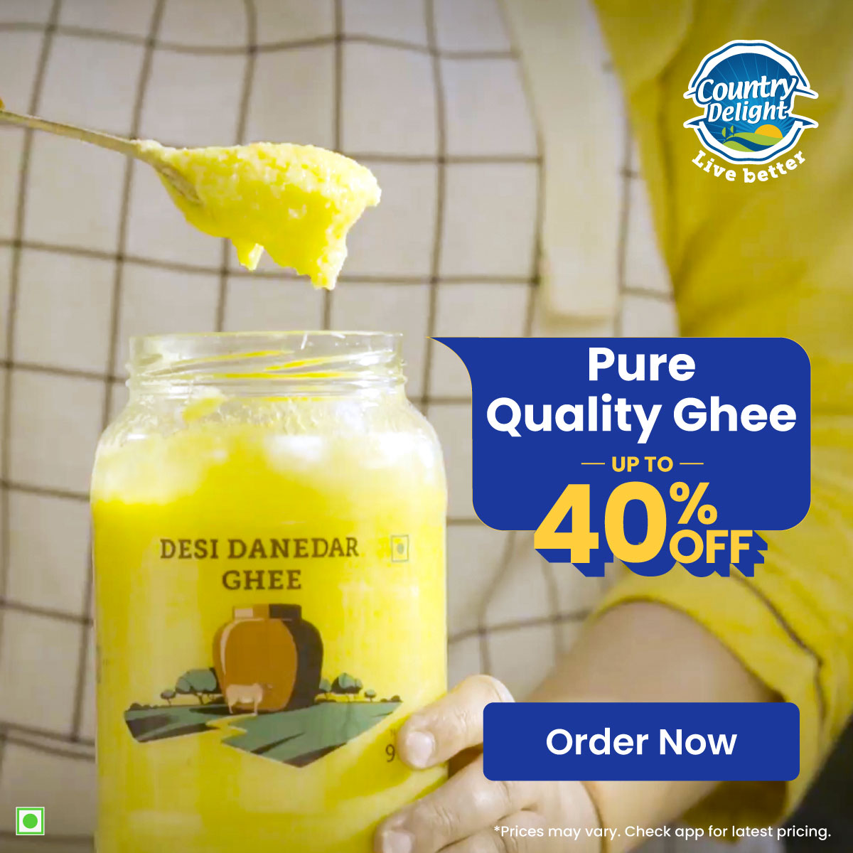 Country Delight ad on Meta