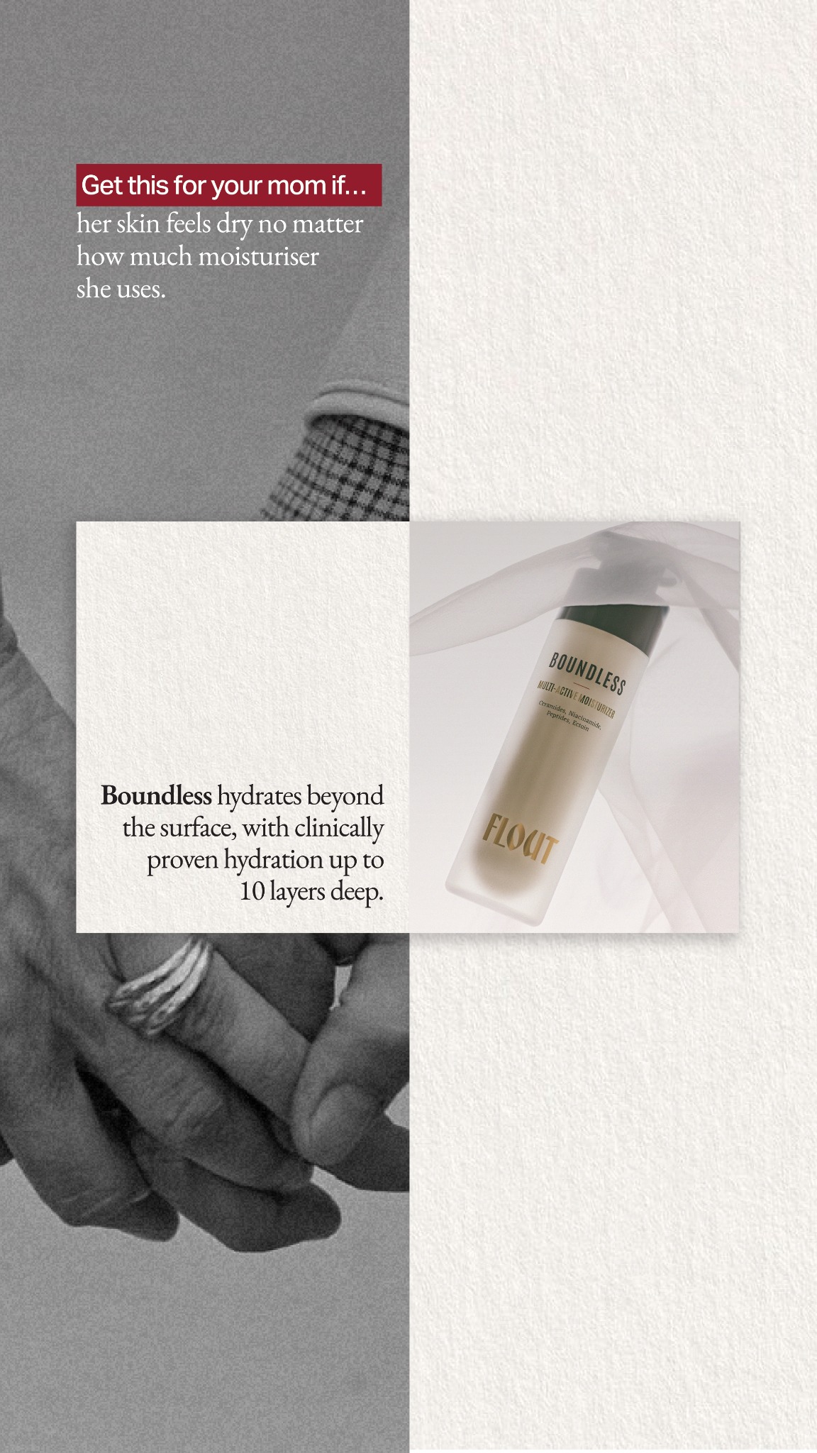 Flout Beauty ad on Meta