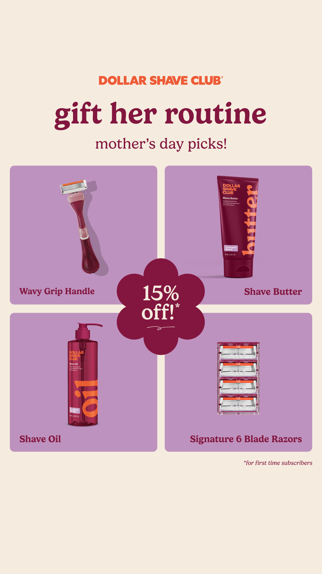 Dollar Shave Club ad on Meta