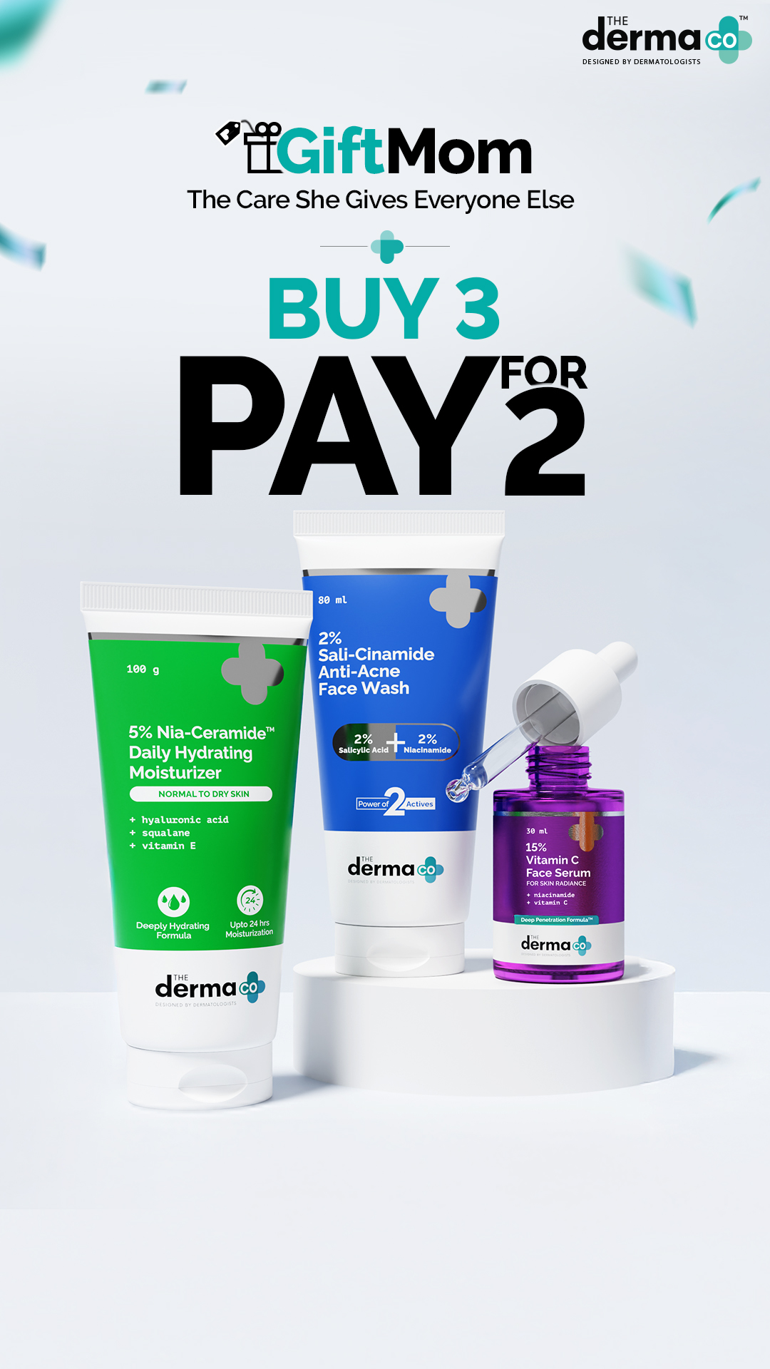 The Derma Co. ad on Meta