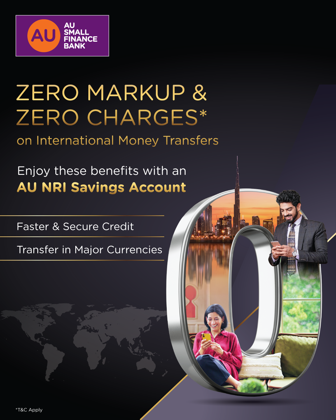 AU Small Finance Bank ad on Meta