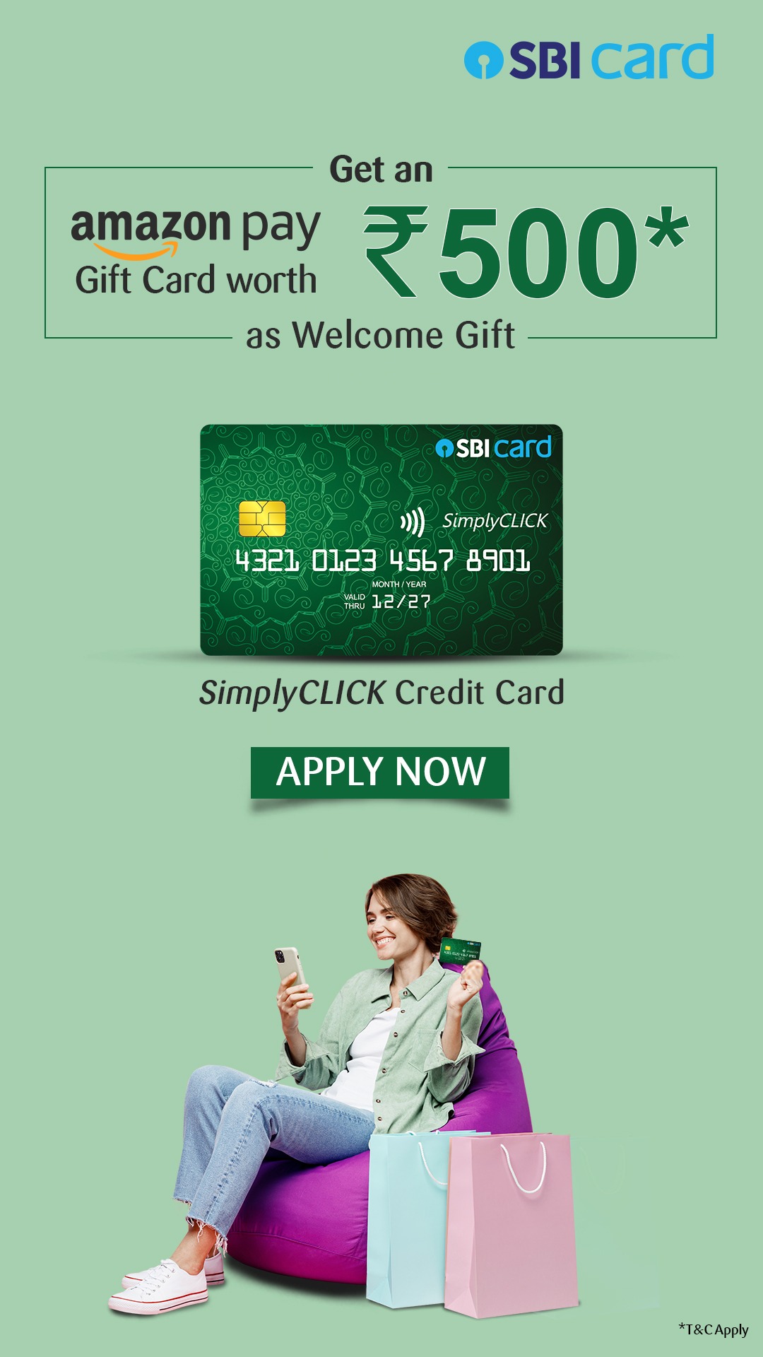 SBI Card ad on Meta