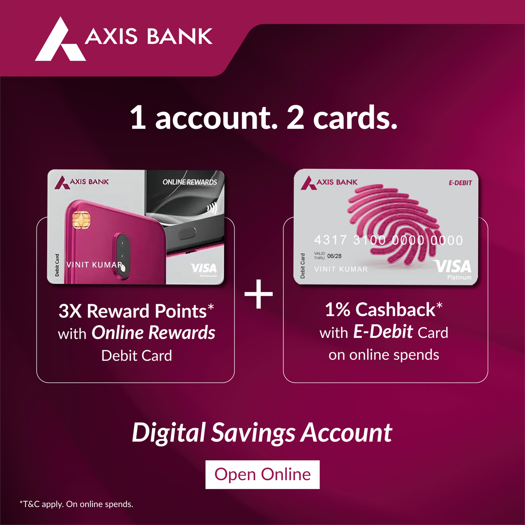 Axis Bank ad on Meta
