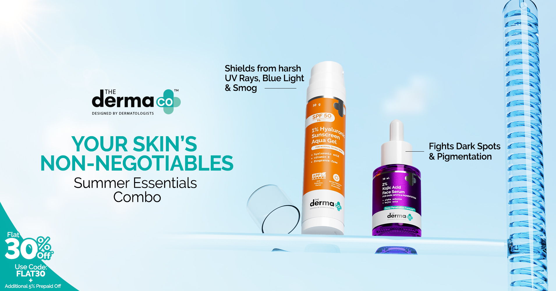 The Derma Co. ad on Meta