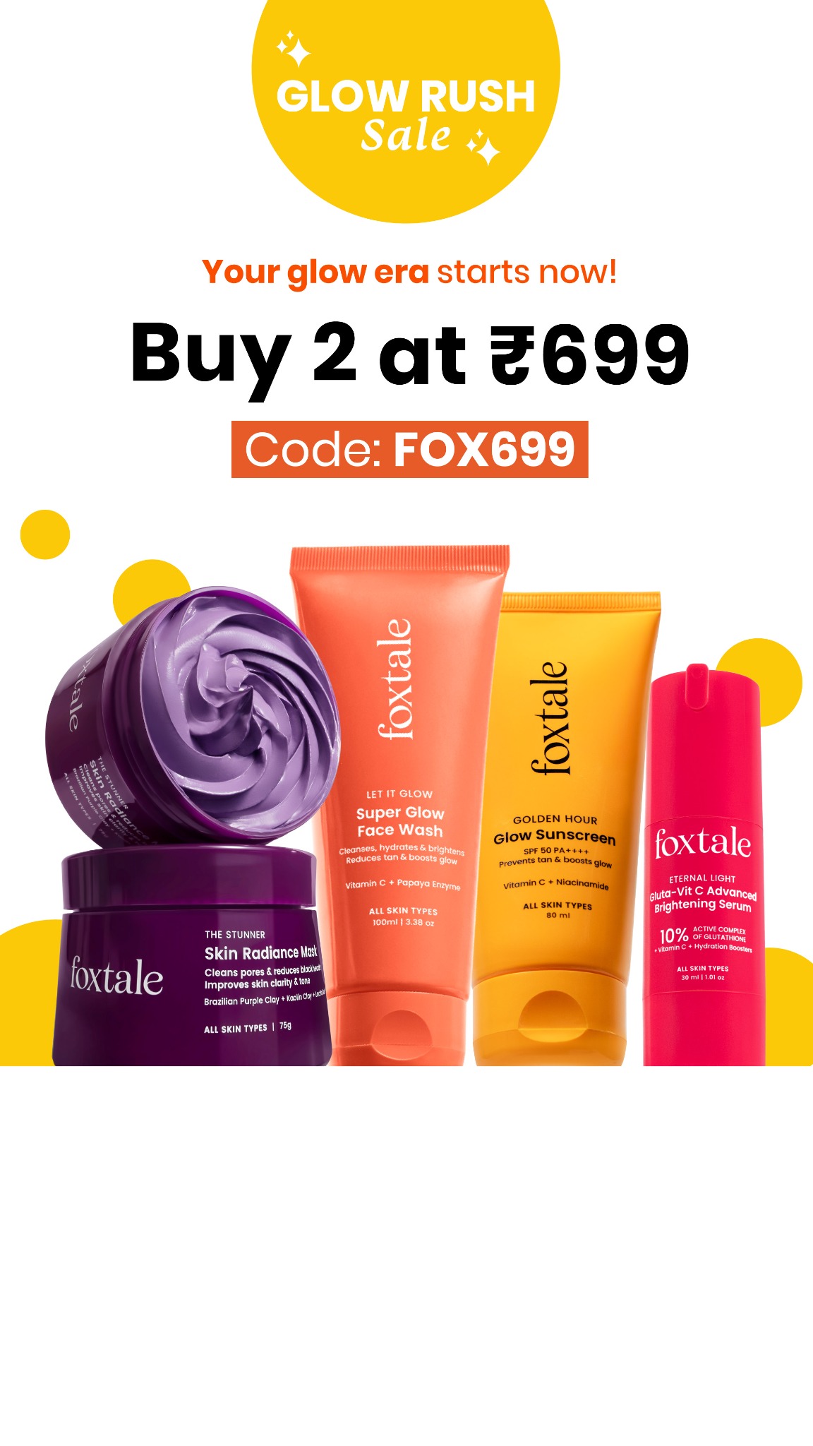 Foxtale ad on Meta