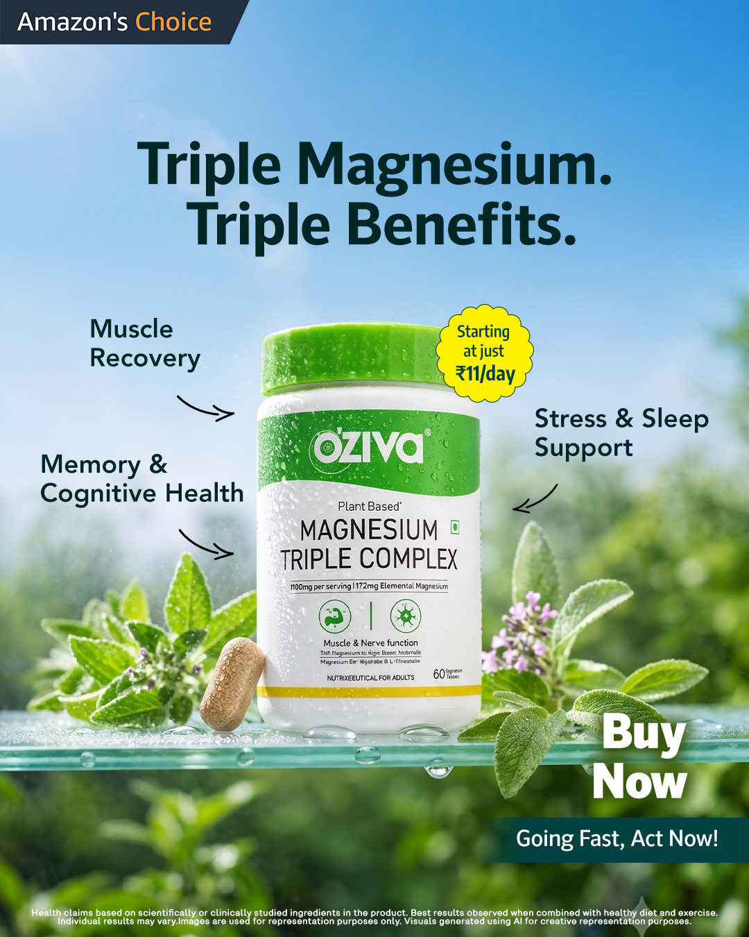 OZiva ad on Meta