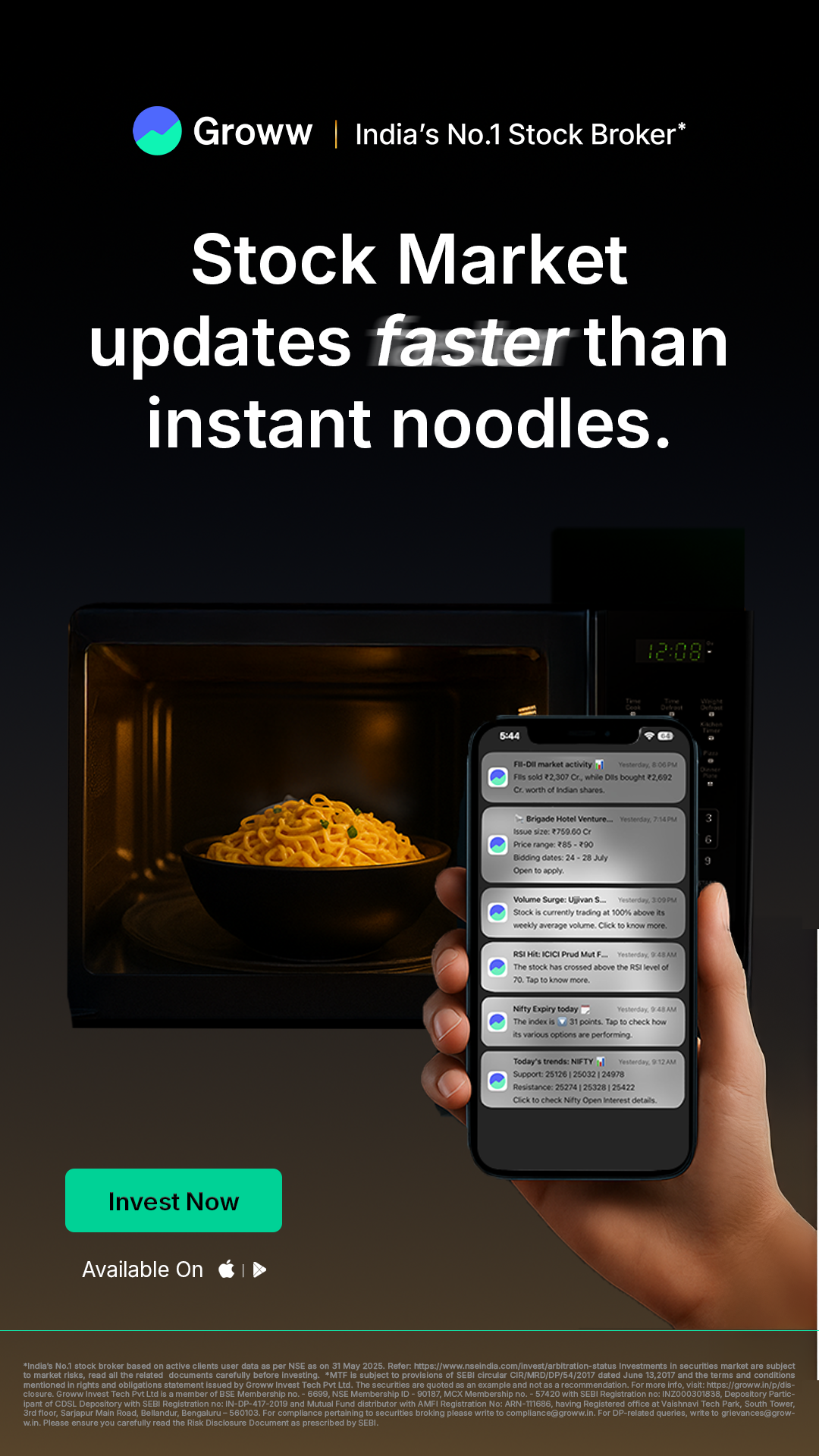 Groww ad on Meta