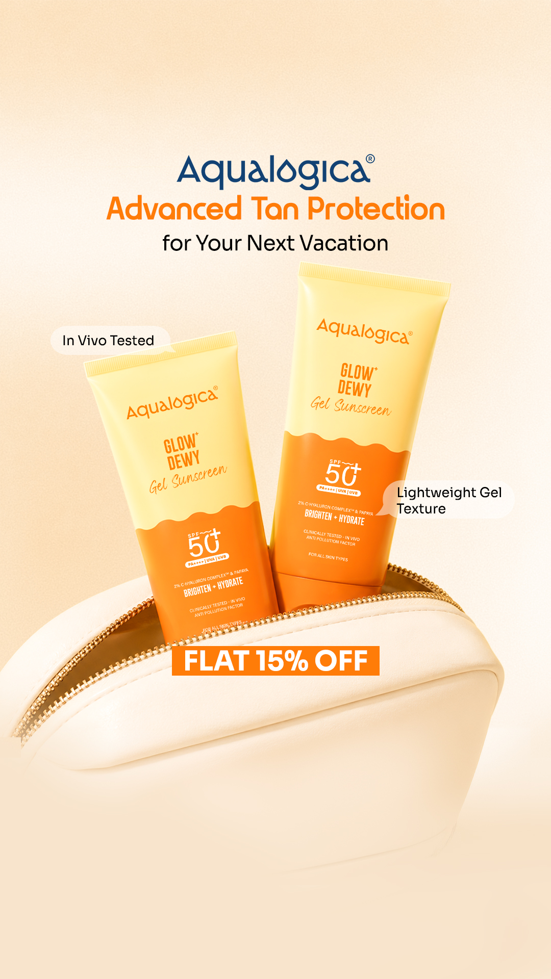Aqualogica ad on Meta