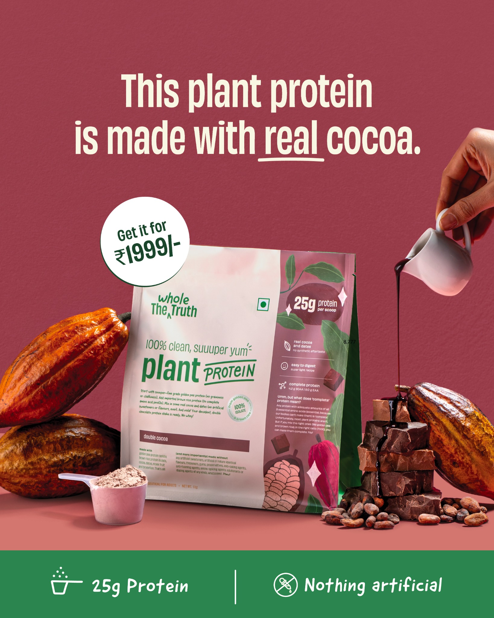 The Whole Truth Foods ad on Meta