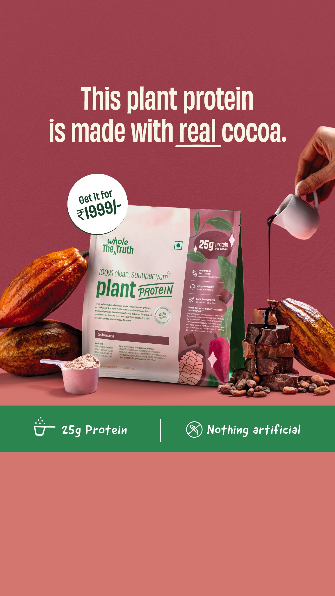 The Whole Truth Foods ad on Meta
