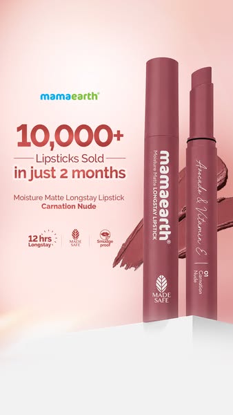 Mamaearth ad on Meta