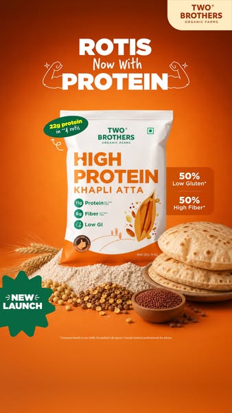 Two Brothers Organic Farms ad on Meta