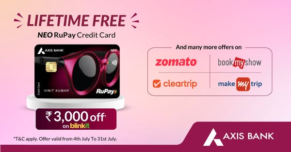 Axis Bank ad on Meta