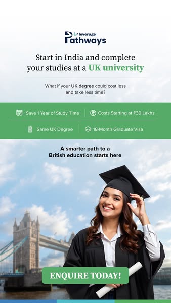 Leverage Edu ad on Meta