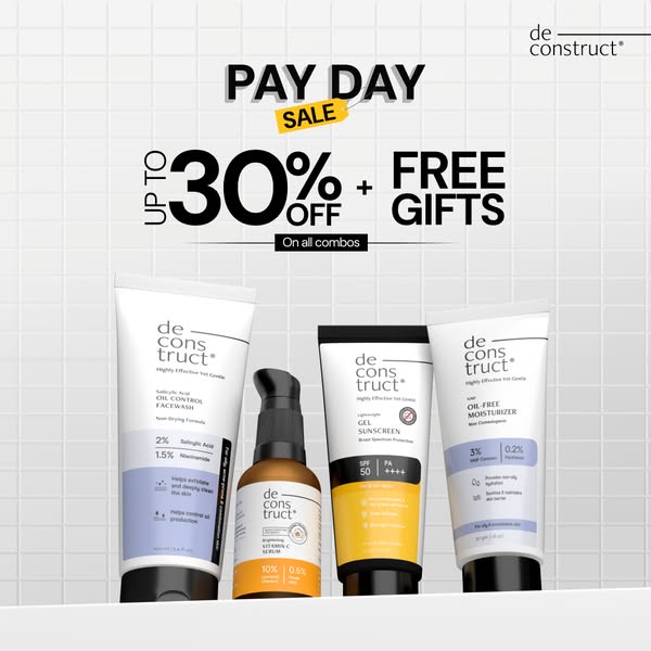 Deconstruct Skincare ad on Meta