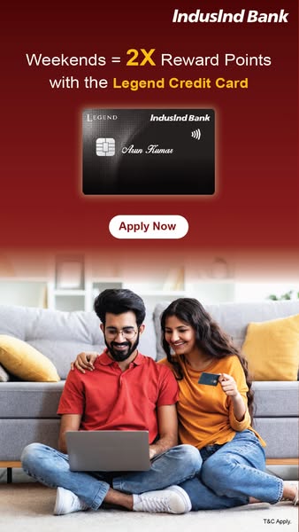 IndusInd Bank ad on Meta