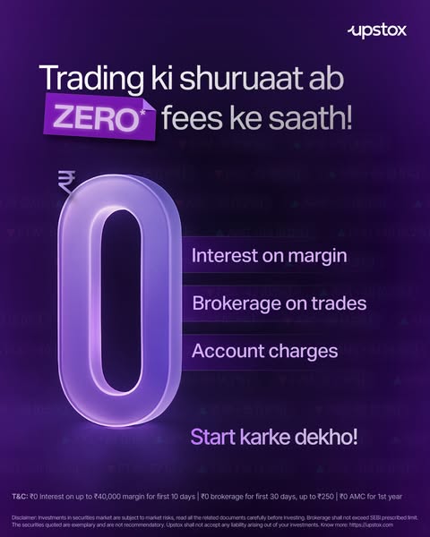 Upstox ad on Meta
