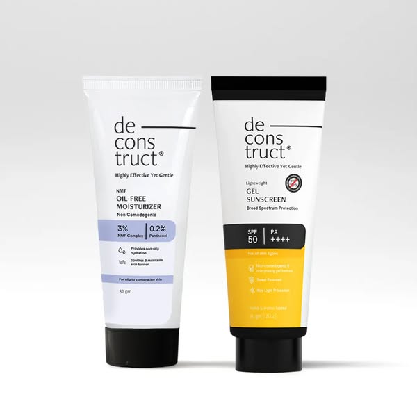 Deconstruct Skincare ad on Meta