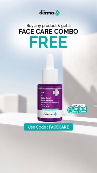 The Derma Co. ad on Meta