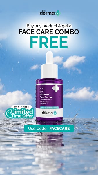 The Derma Co. ad on Meta
