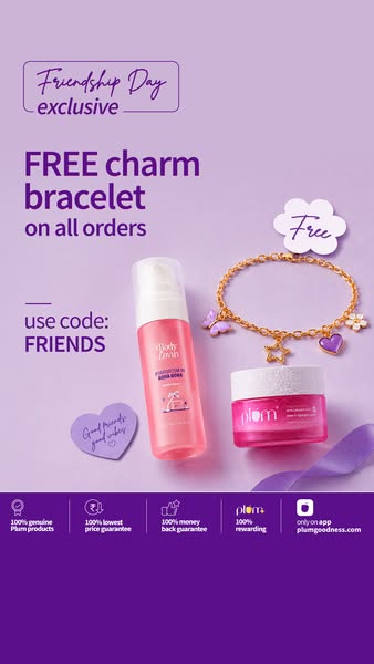 Plum ad on Meta