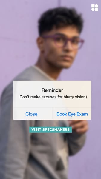 Specsmakers ad on Meta