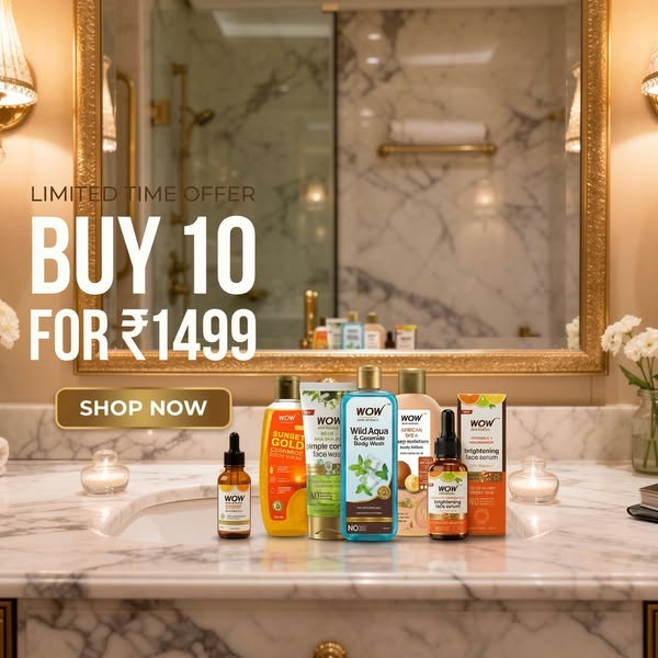 Wow Skin Science India ad on Meta