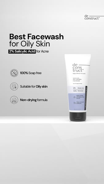 Deconstruct Skincare ad on Meta