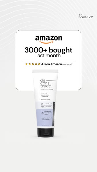 Deconstruct Skincare ad on Meta