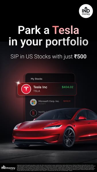 INDmoney ad on Meta
