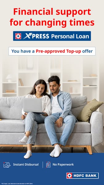 HDFC Bank ad on Meta