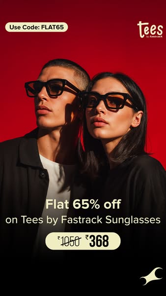 Fastrack Eyewear ad on Meta