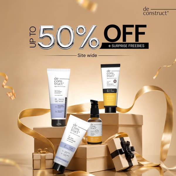 Deconstruct Skincare ad on Meta