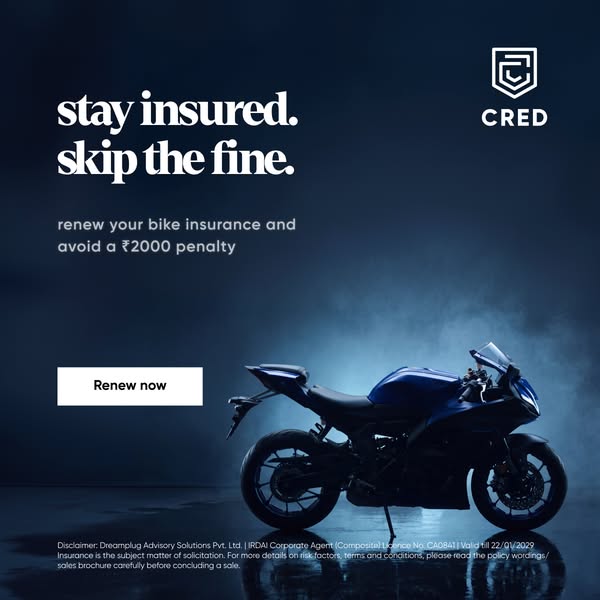 CRED ad on Meta