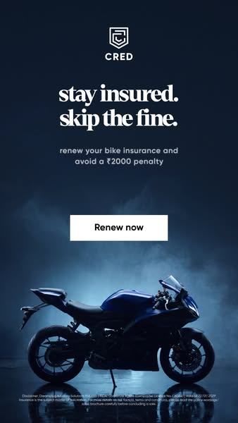 CRED ad on Meta