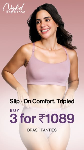 Nykd By Nykaa ad on Meta