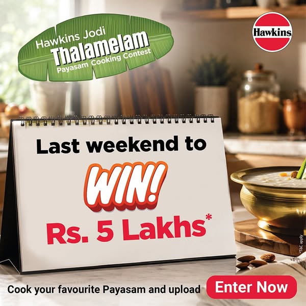 Hawkins Cookers Limited, India ad on Meta
