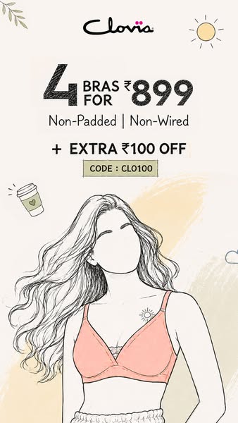 Clovia ad on Meta