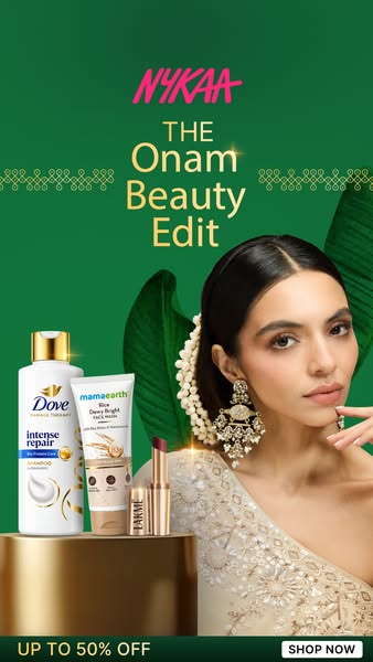 Nykaa ad on Meta