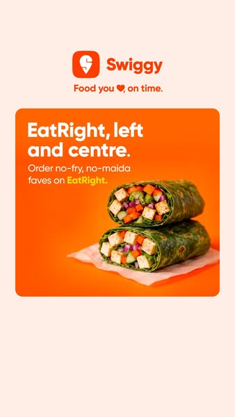 Swiggy ad on Meta