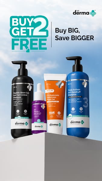The Derma Co. ad on Meta
