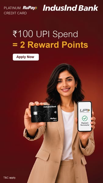 IndusInd Bank ad on Meta