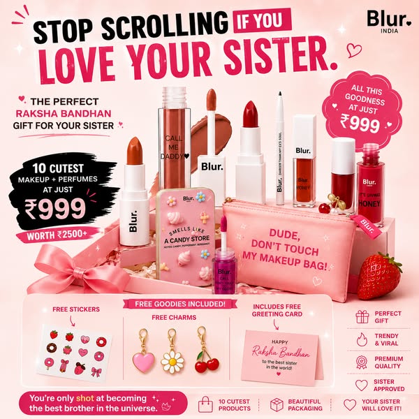 Blur India ad on Meta