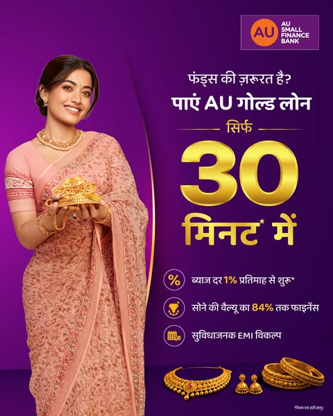 AU Small Finance Bank ad on Meta