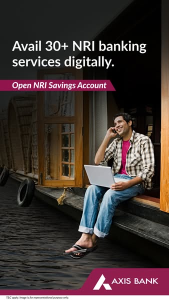 Axis Bank ad on Meta