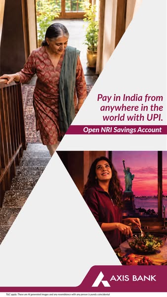 Axis Bank ad on Meta